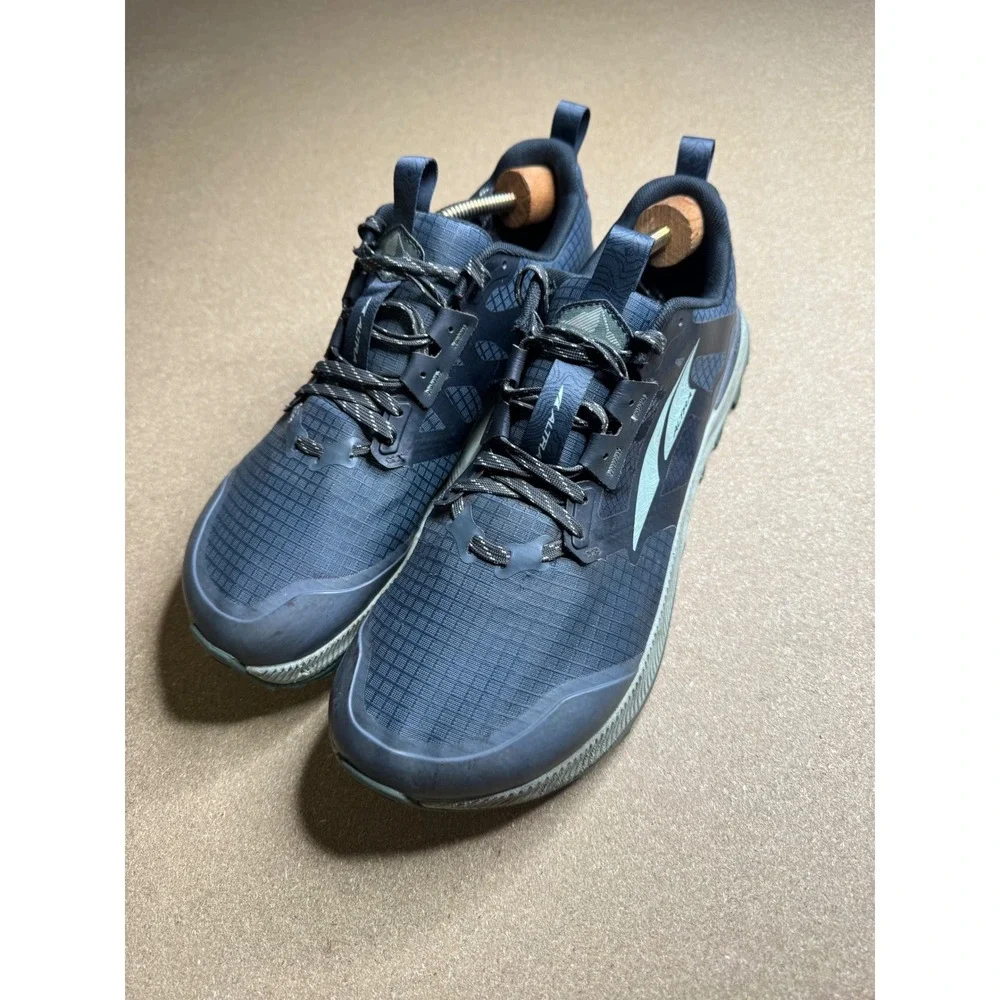 Altra Lone Peak 8 Trail Running Shoes Navy Green AL0A85ND020 Womens 11